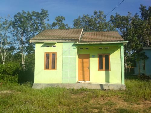 foto contoh rumah perumahan Green Sawit Asri