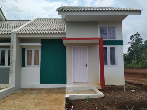 foto contoh rumah perumahan Bumi kencana Asri Kawali