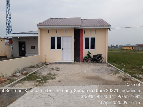 foto contoh rumah perumahan Perumahan platinum garden 3