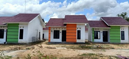 foto contoh rumah perumahan Panen Indah Griya