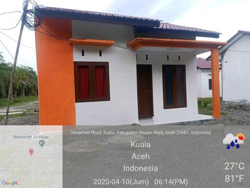 foto contoh rumah perumahan Boyza Indo Duta Inti