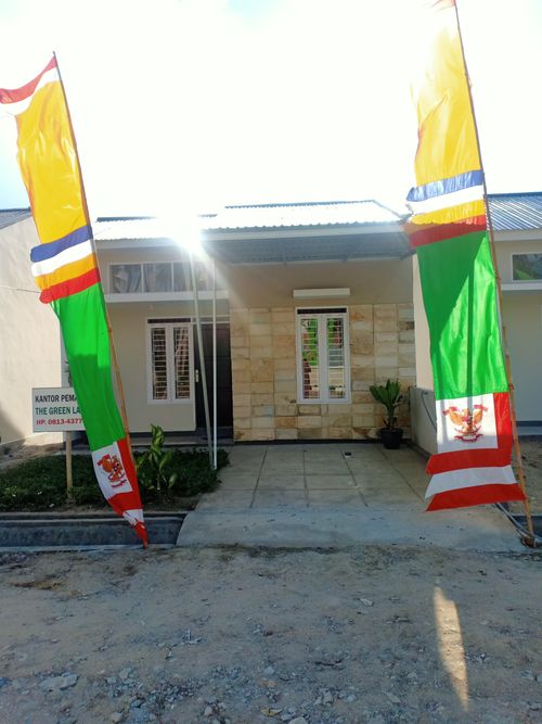 foto contoh rumah perumahan THE GREEN LANDO 2