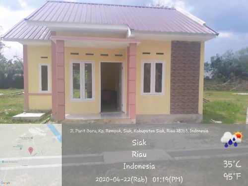 foto contoh rumah perumahan GREEN SIENKA RESIDENCE