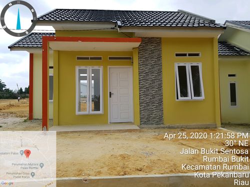 foto contoh rumah perumahan MUTIARA ERDEKA REGENCY
