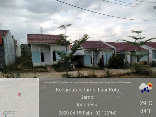 foto contoh rumah perumahan JAVANA COZY CORNER