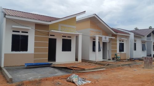 foto contoh rumah perumahan Azka Residence