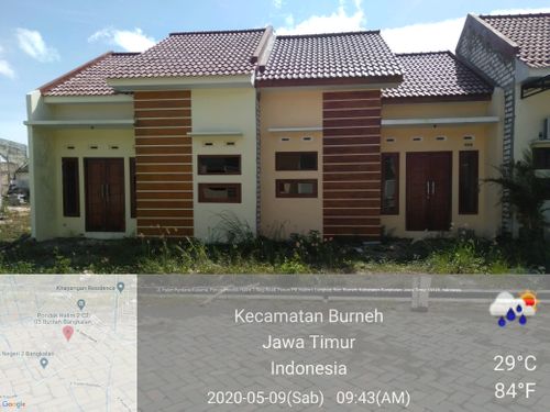 foto contoh rumah perumahan perum pondok halim 1
