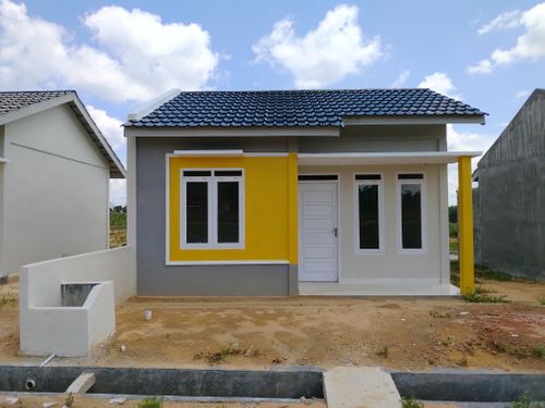 foto contoh rumah perumahan Tenayan Asri