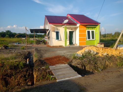 foto contoh rumah perumahan PURI KIRANA