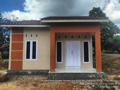 foto contoh rumah perumahan PESONA BORNEO 5