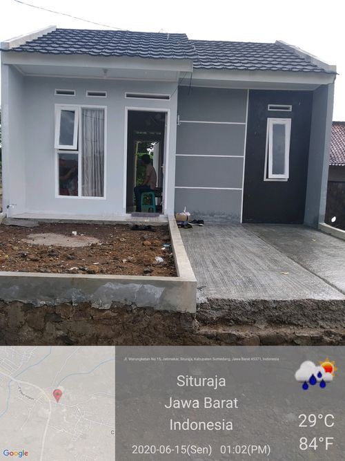 foto contoh rumah perumahan Jatimekar Regency