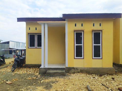 foto contoh rumah perumahan ERLANGGA MEGA RESIDENCE - PANTAI NIRWANA