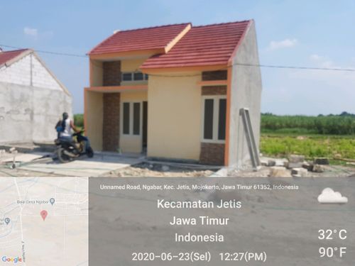 foto contoh rumah perumahan perumahan mentari ngabar