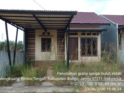 foto contoh rumah perumahan Graha Sungai Buluh Indah