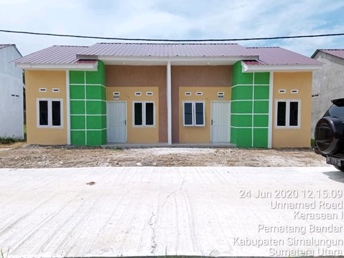 foto contoh rumah perumahan Griya Bahagia baru