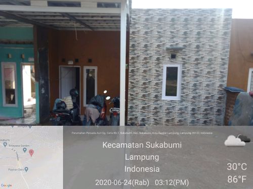 foto contoh rumah perumahan Persada Asri