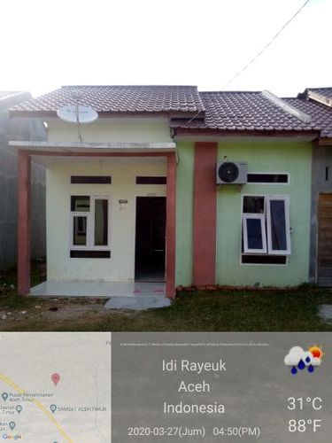 foto contoh rumah perumahan Bumi Peudawa damai