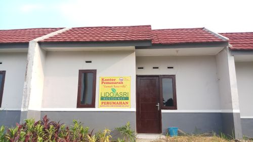 foto contoh rumah perumahan Lido Asri Residence