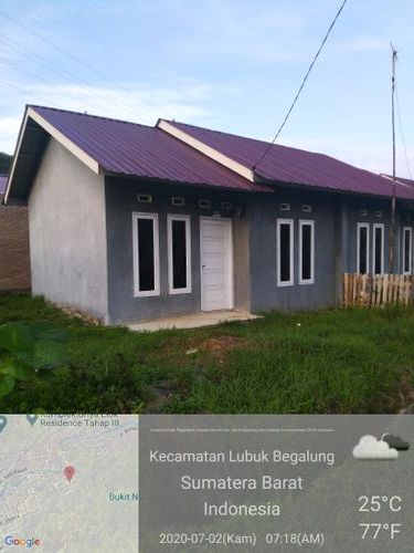 foto contoh rumah perumahan Griya Emya Hasanah Arai Pinang