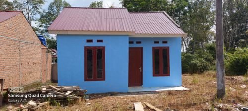 foto contoh rumah perumahan Graha Bumi Emass