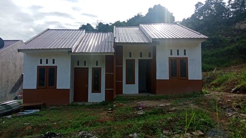 foto contoh rumah perumahan Villa Alga Mas
