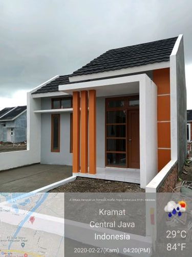 foto contoh rumah perumahan Mutiara Wilis