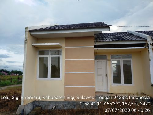 foto contoh rumah perumahan SIGI RESIDENCE