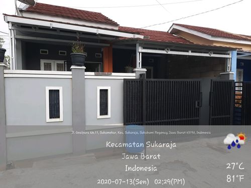 foto contoh rumah perumahan PESONA ALUNA 2