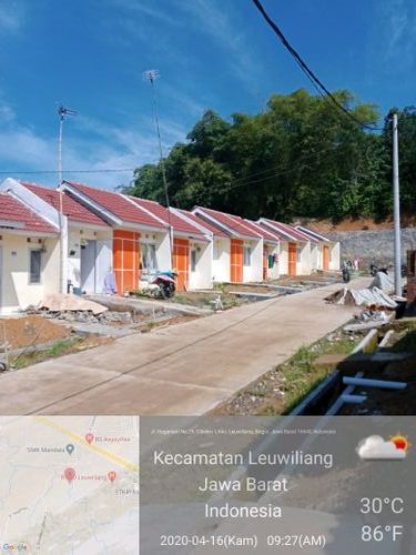 foto contoh rumah perumahan Grand Riscon Darmaga