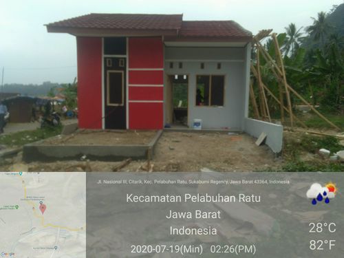foto contoh rumah perumahan JAYANTI ASRI