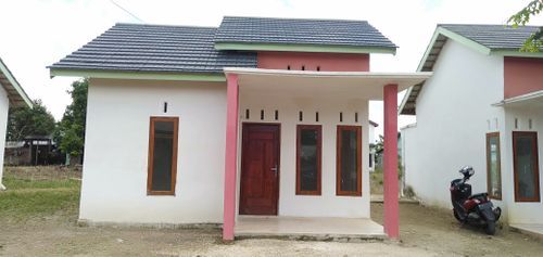 foto contoh rumah perumahan D'Green Mentawak Residence