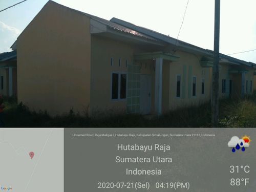 foto contoh rumah perumahan Nusantara Permai