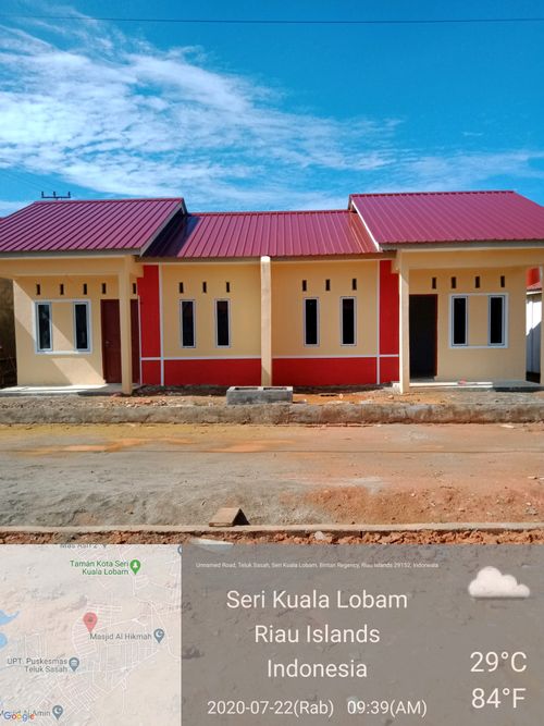 foto contoh rumah perumahan LOBAM MAS ASRI