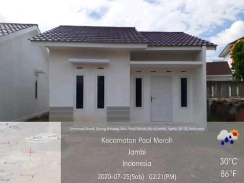 foto contoh rumah perumahan Bumi Indah Bakung