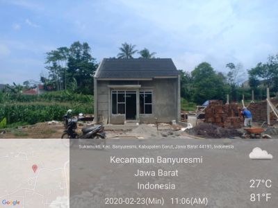 foto contoh rumah perumahan Hijra Sukamukti