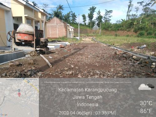 foto contoh rumah perumahan Istana Darusslam Asri