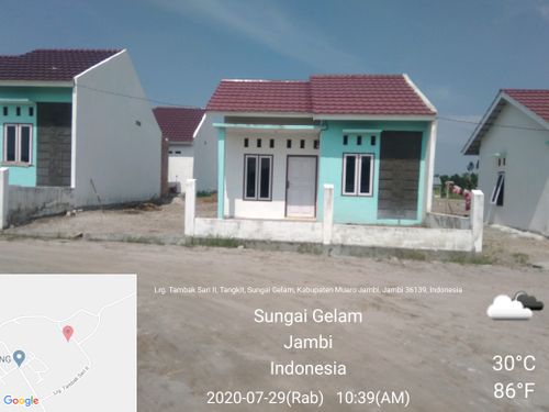 foto contoh rumah perumahan Rizqia residence