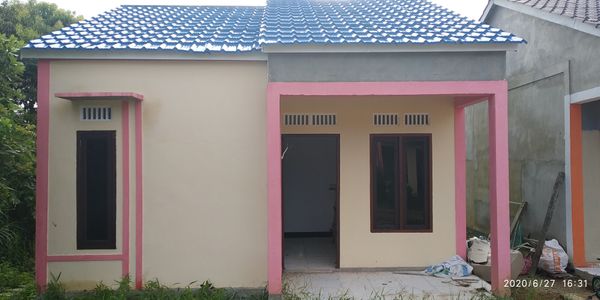 foto contoh rumah perumahan DAMAI LESTARI