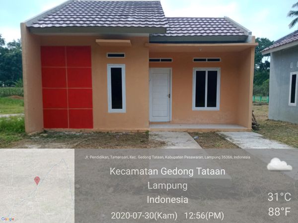 foto contoh rumah perumahan HARMONIA