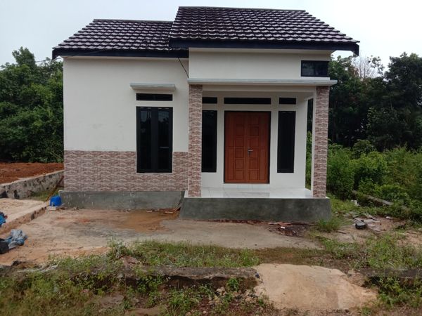 foto contoh rumah perumahan Global Sungai Ulin 2