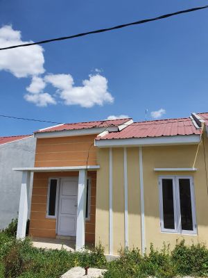 foto contoh rumah perumahan tinggede permai