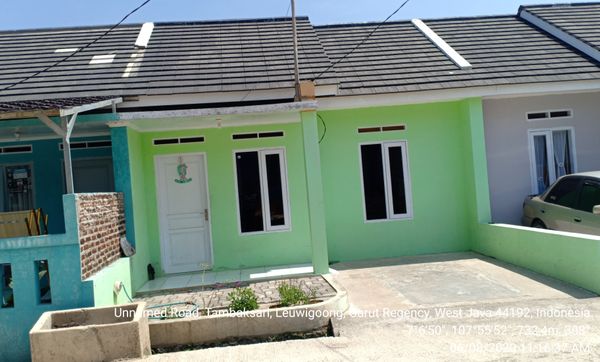 foto contoh rumah perumahan Green pasir intan
