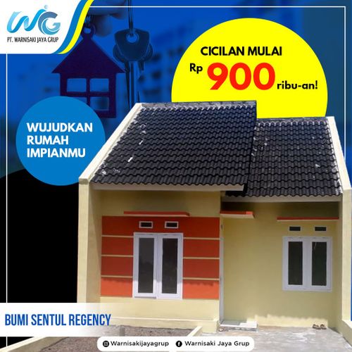 foto contoh rumah perumahan Bumi Sentul Regency