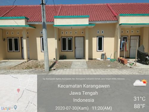 foto contoh rumah perumahan Graha Mulia Karangawen 2