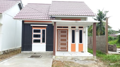foto contoh rumah perumahan Green Regency