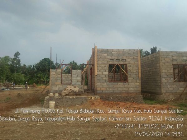 foto contoh rumah perumahan Pondok Bidadari Asri II