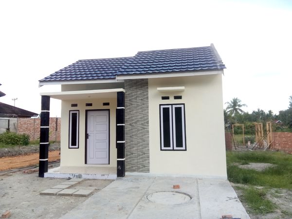 foto contoh rumah perumahan Paris Residence