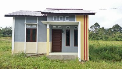 foto contoh rumah perumahan Bangun Sari Asri