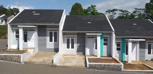 foto contoh rumah perumahan BUMI GALUH