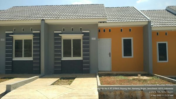 foto contoh rumah perumahan BOJONG PERMAI